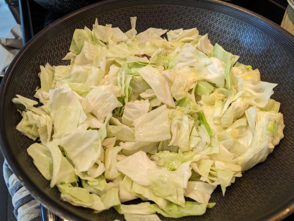 Cabbage in a Wok