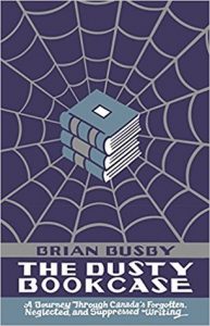 Book Cover of The Dusty Bookcase by Brian Busby