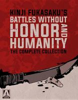 dvd cover of Battles Without Honor or Humanity