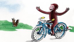 Image from Curious George Rides a Bike