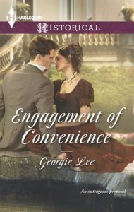 Book cover of Engagement of Convenience by Georgie Lee