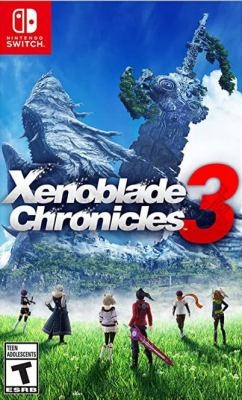 The cover art of Xenoblade Chronicles 3 for Nintendo Switch