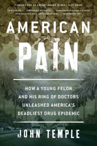 the cover of the book american pain