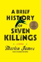 the cover of the book a brief history of seven killings