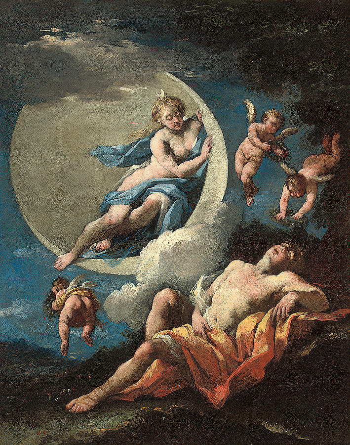 Diana and Endymion painting