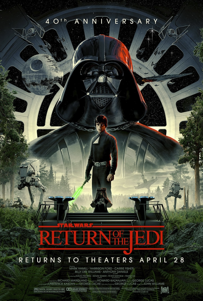 Poster for Return of The Jedi by Matt Ferguson
