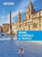 Cover image for Moon Travel Guide, Rome, Florence, and Venice.
