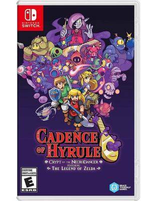 The case for Cadence of Hyrule Crypt of the Necrodancer, Featuring the Legend of Zelda