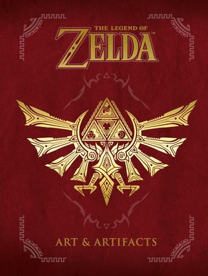 The cover of The Legend of Zelda Art & Artifacts