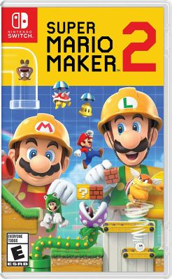 The box art of Super Mario Maker 2