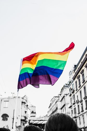 image of pride flag