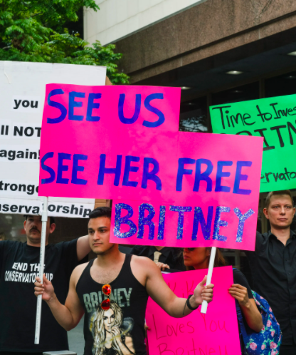 free britney sign