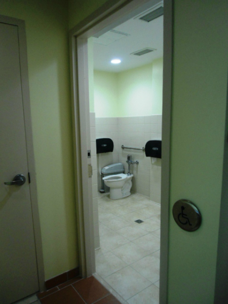 automatic-door-to-washroom