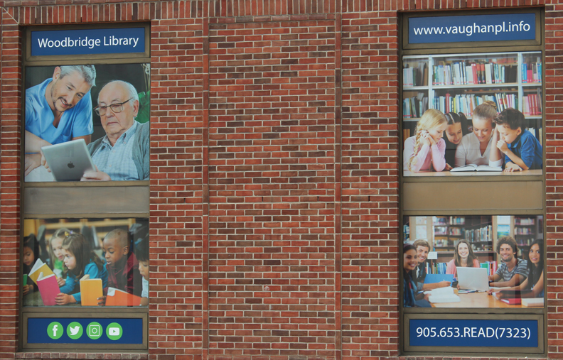 Woodbridge Library Window Coverings