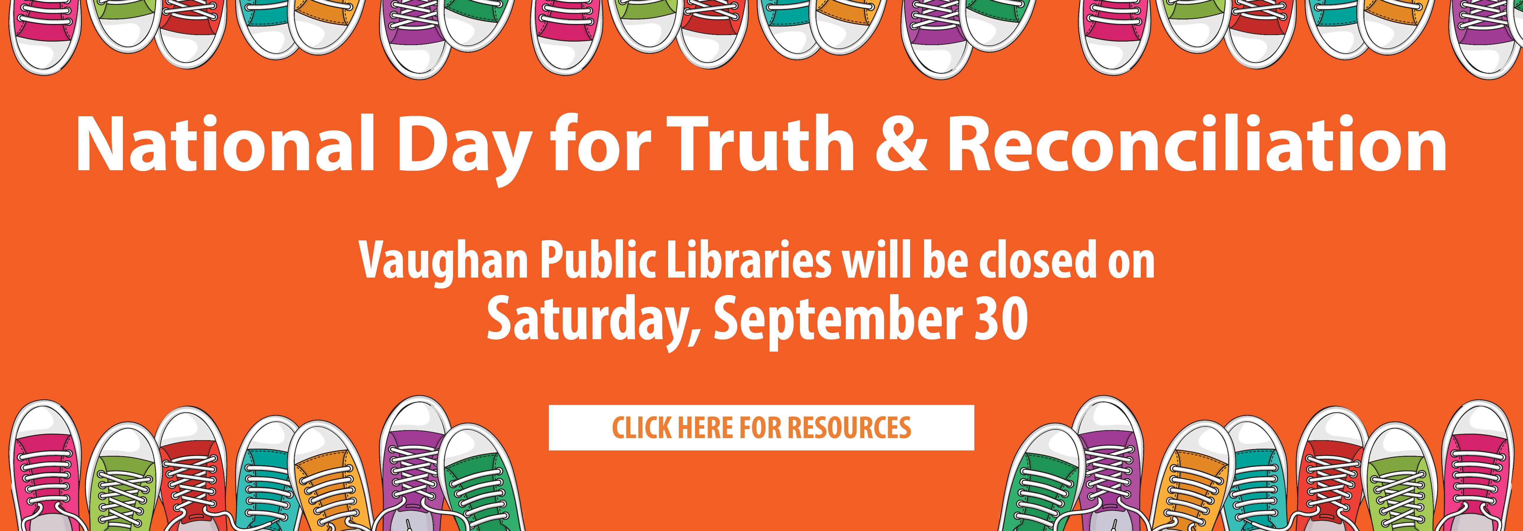 VPL closed on National Day for Truth and Reconciliation 2023